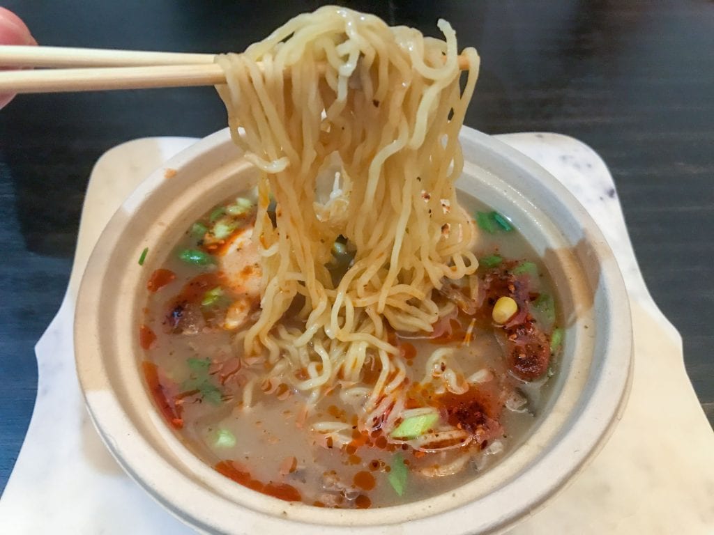Ramen de la lechería de Mason