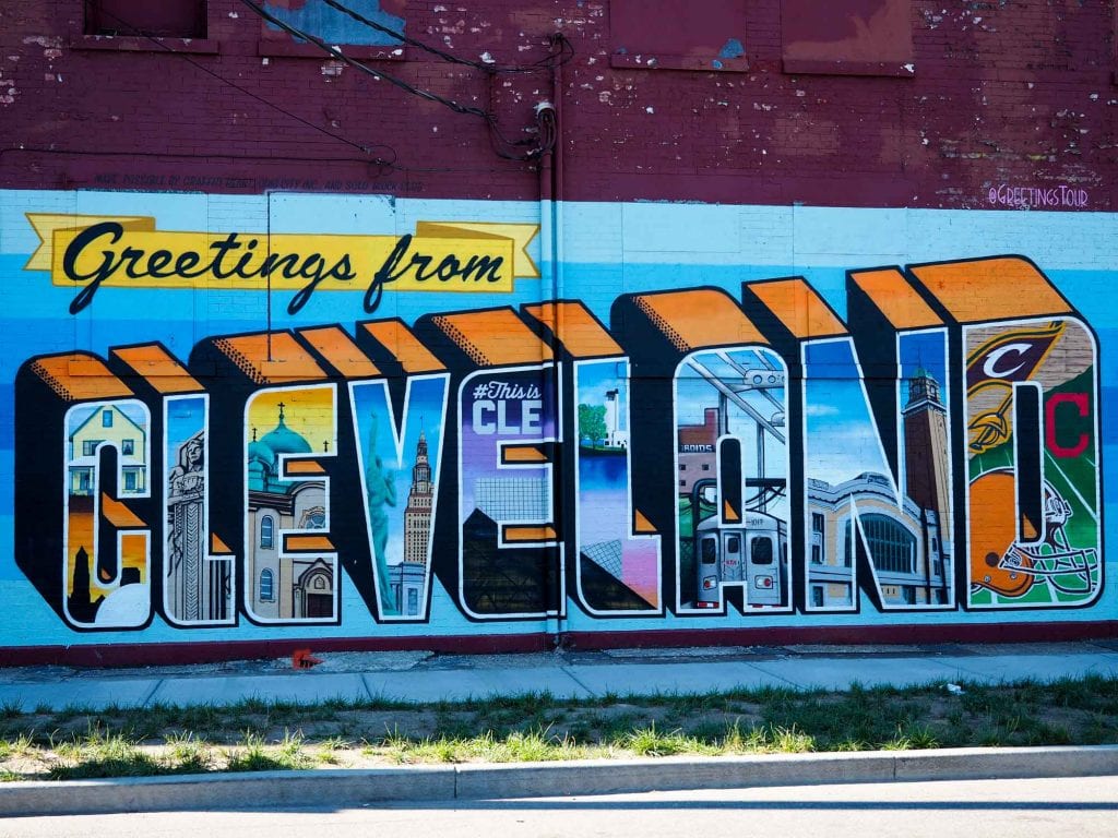 Saludos desde el mural de Cleveland