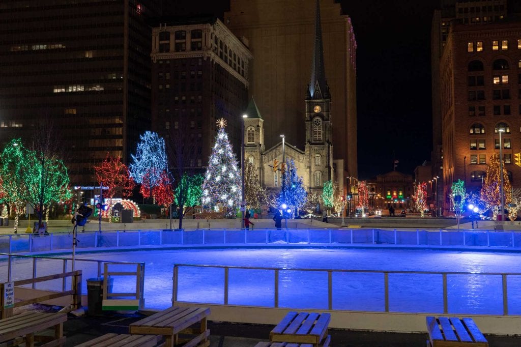 Pista de hielo de la Plaza Pública