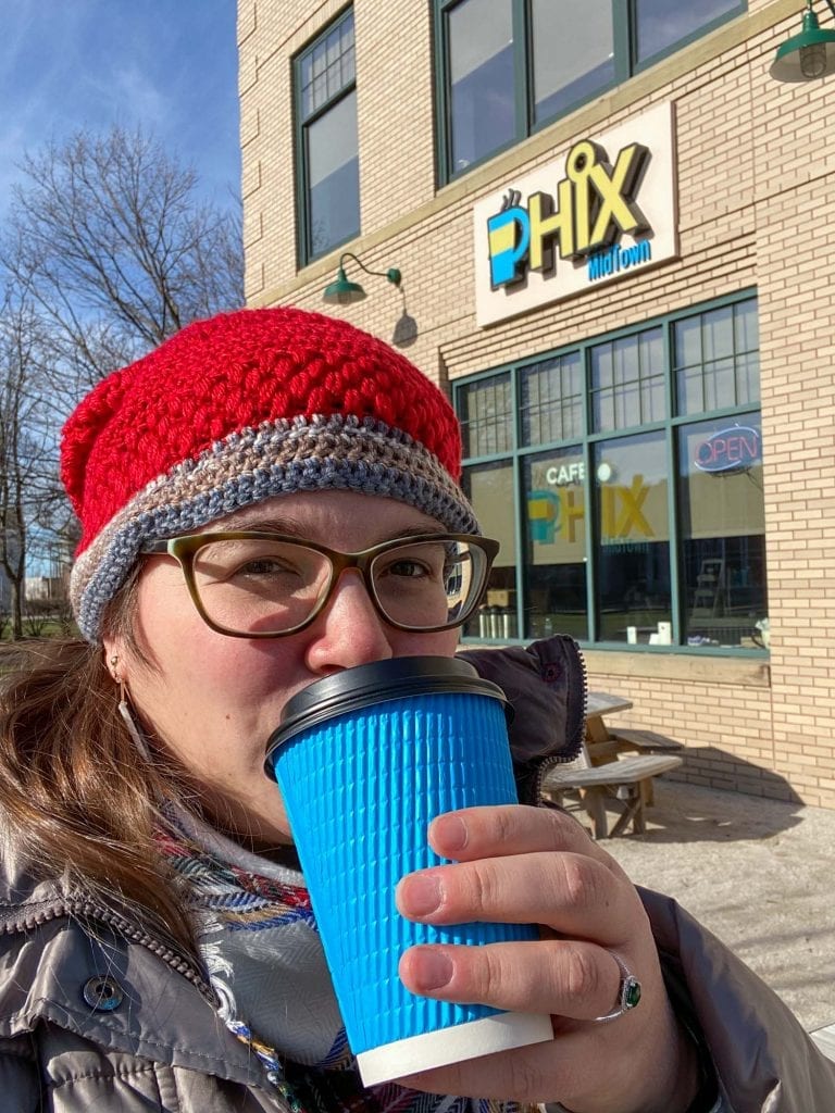 Amanda t Café Phix