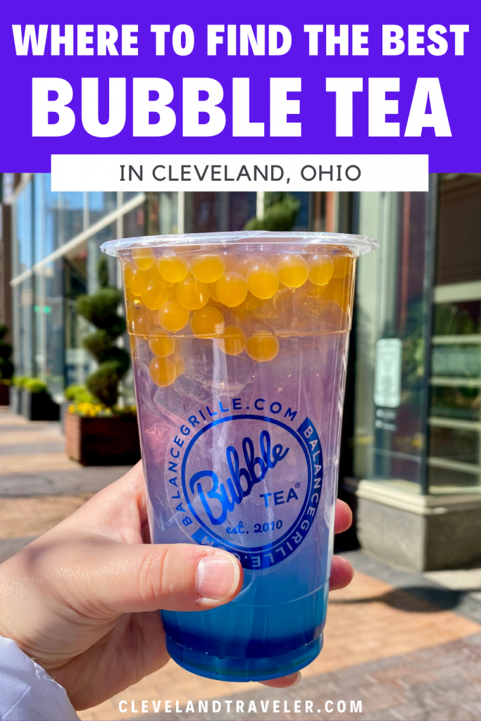 El mejor té de burbujas en Cleveland.