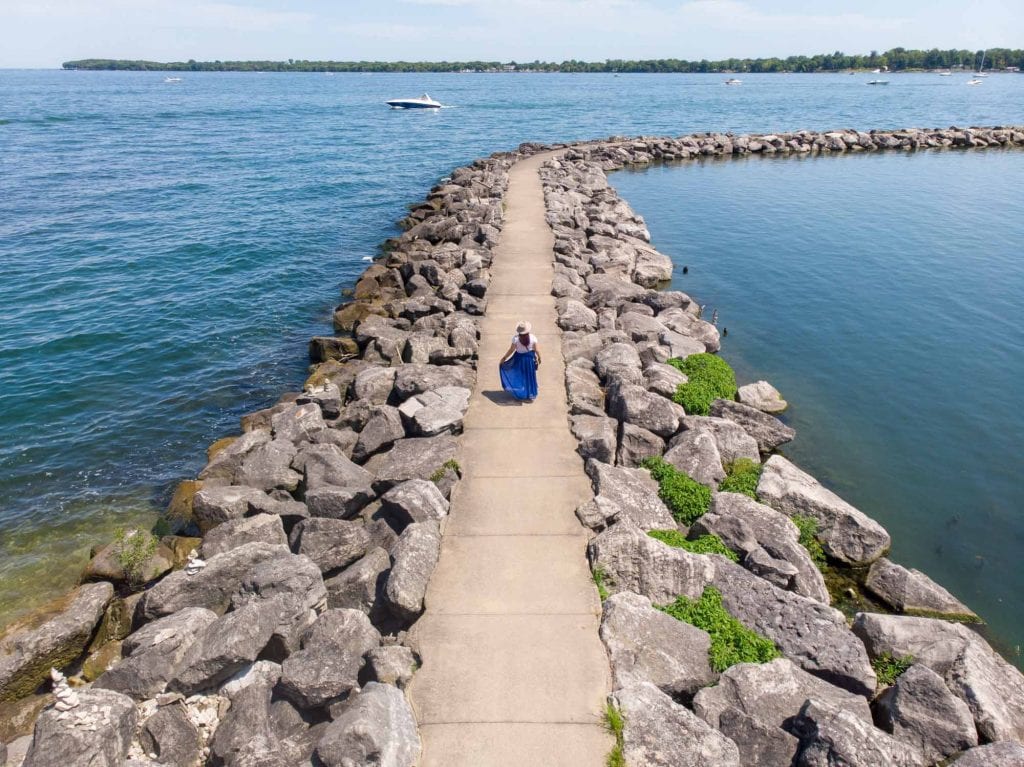 Muelle de pesca de Kelleys Island