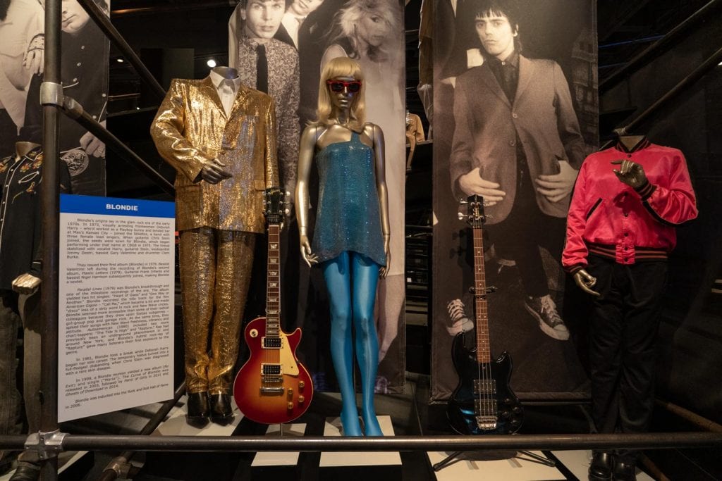 Exhibición del Salón de la Fama del Rock and Roll Blondie