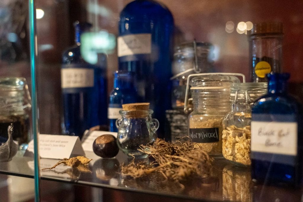 Ingredientes de la poción