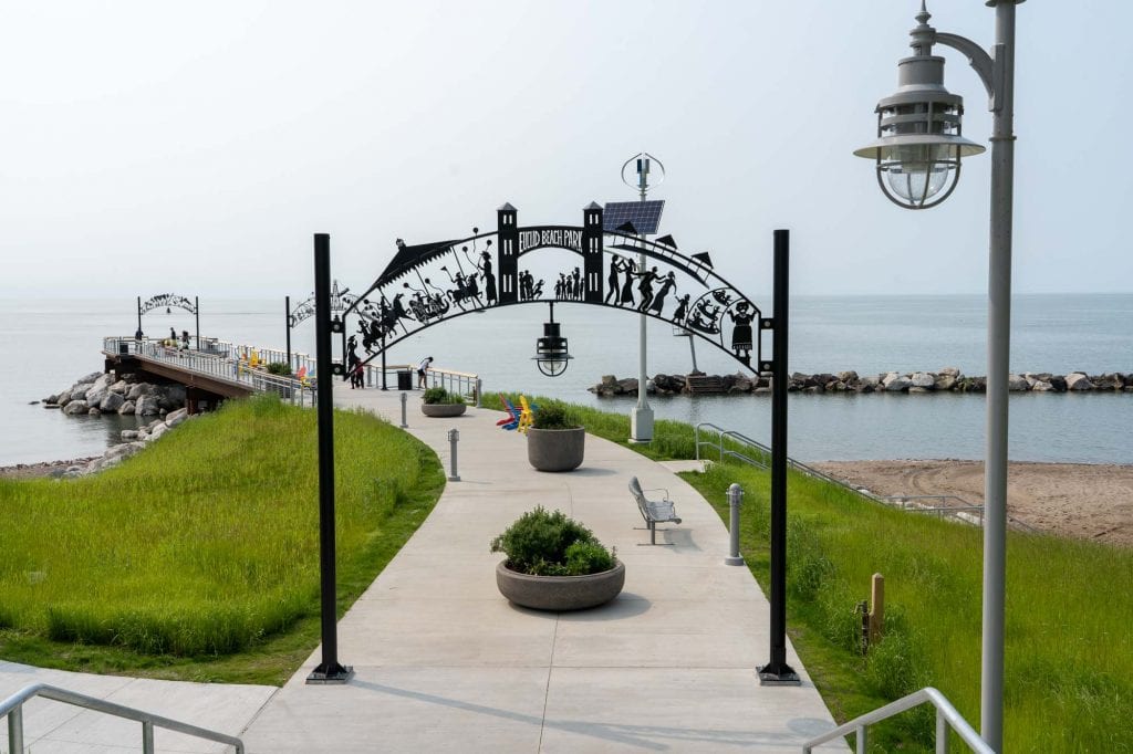 Muelle de Euclid Beach Park