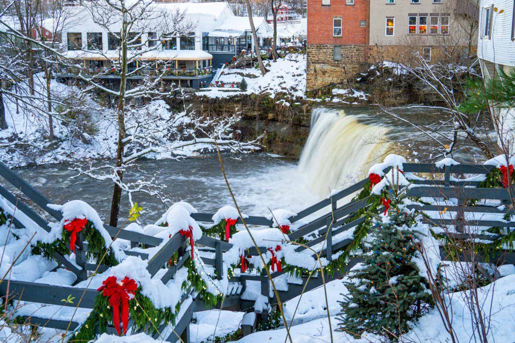 Chagrin Falls en Navidad