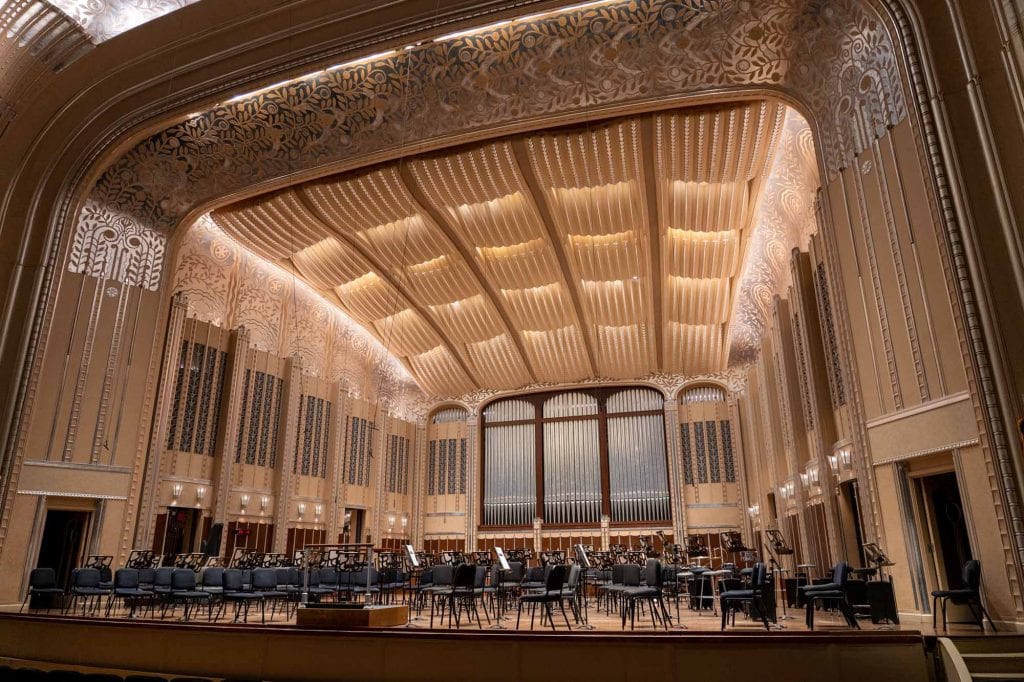 Escenario de la sala de separación