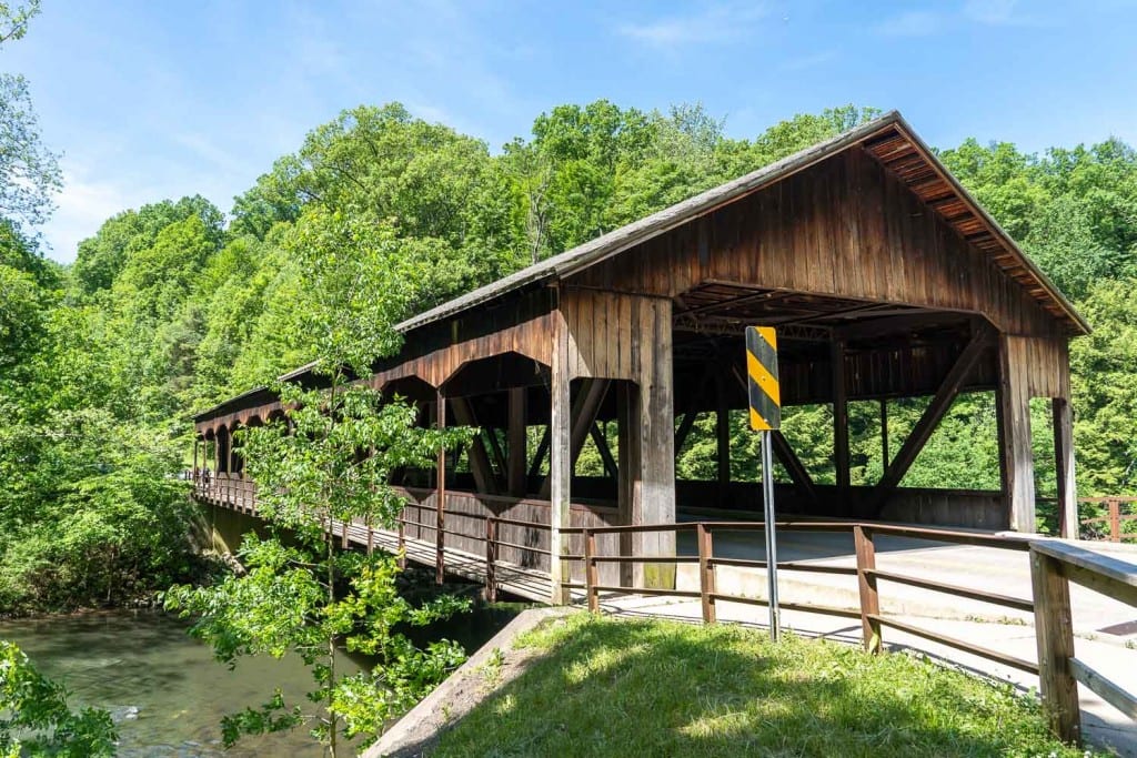 Puente cubierto Mohican State Park