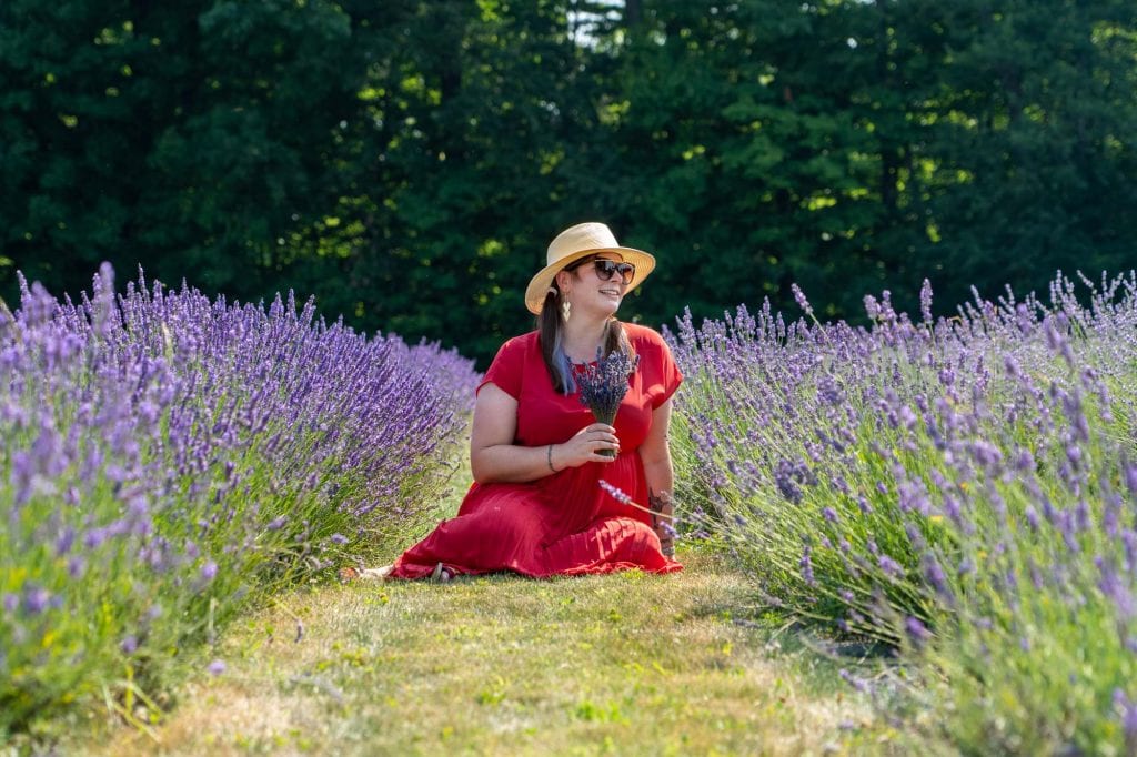 Amanda en Luvin Lavender Farms