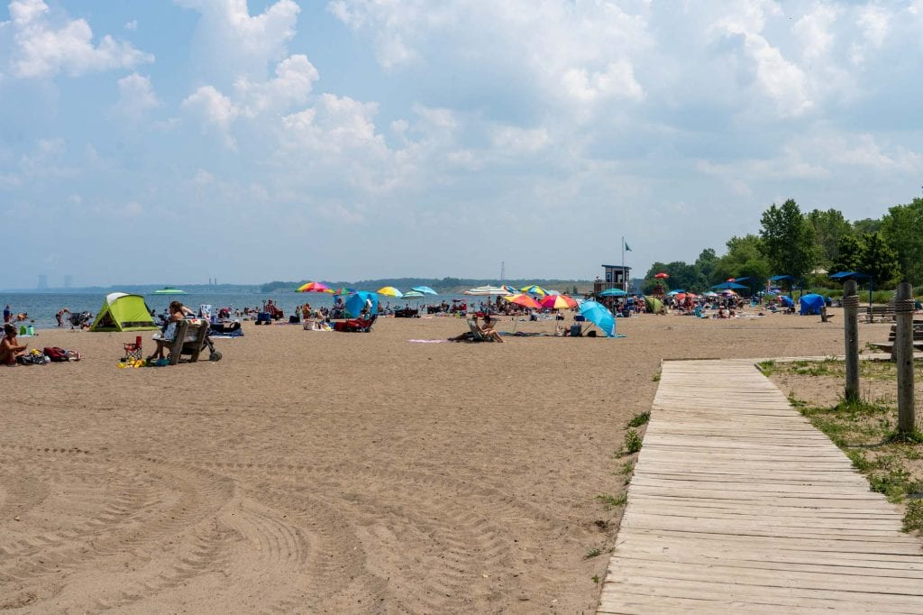 Playa del puerto de Fairport