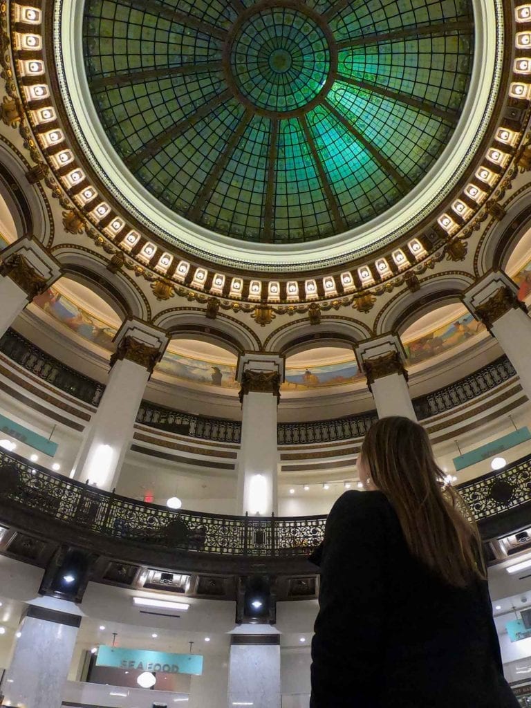 Cúpula de cristal en Cleveland Heinen's