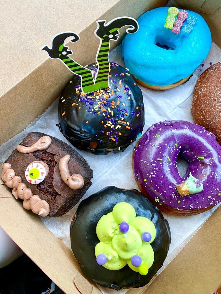 Rosquillas con temática de Hocus Pocus