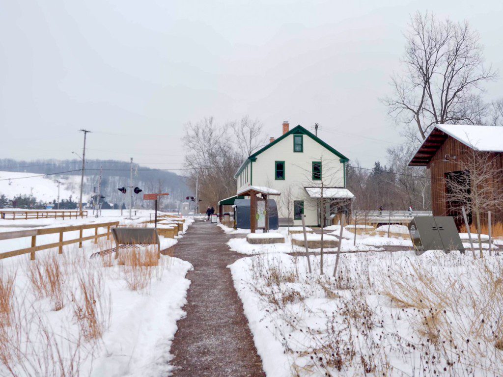 Parque Nacional del Valle de Cuyahoga en invierno