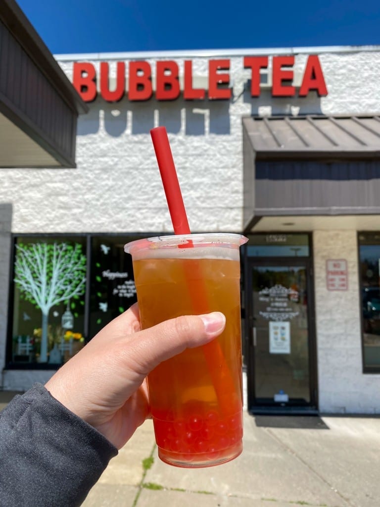 Té de burbujas de Ming