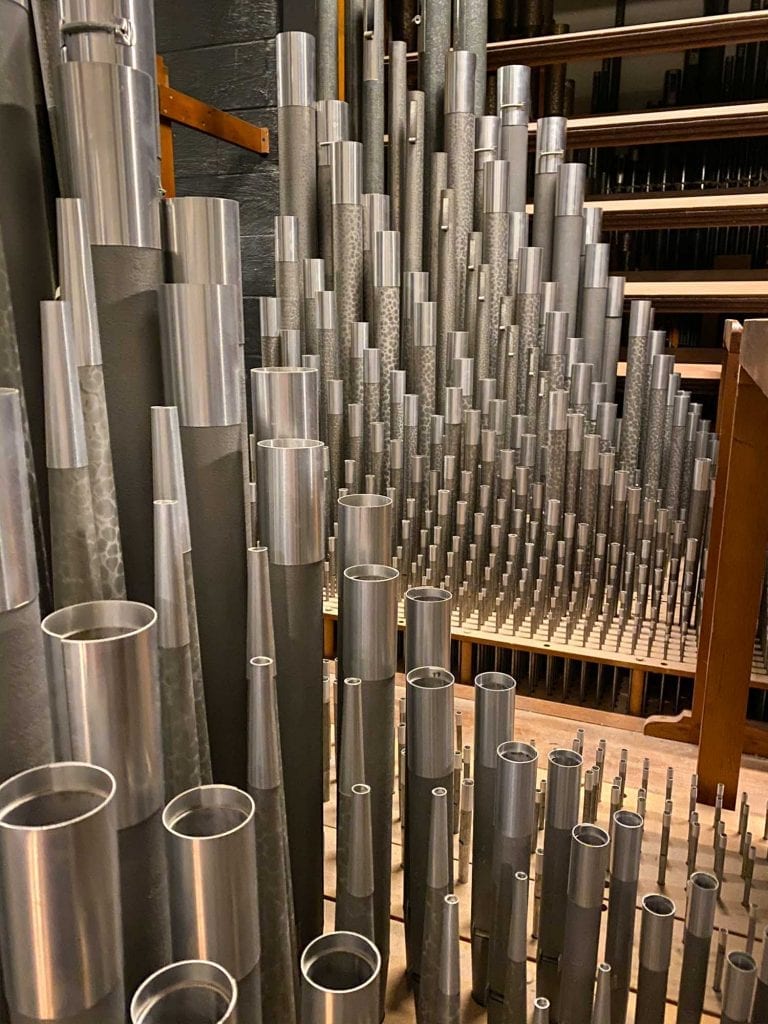 Tubos de órgano Severance Hall