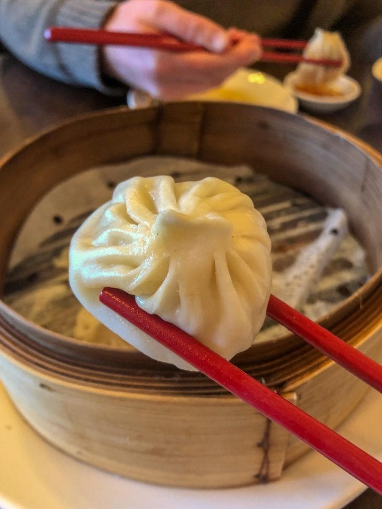 Albóndigas de sopa en LJ Shanghai