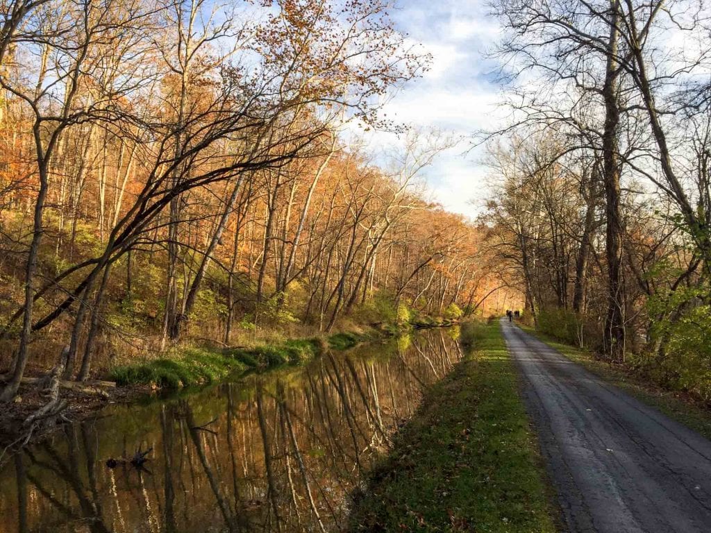 Sendero de camino de sirga de Ohio y Erie