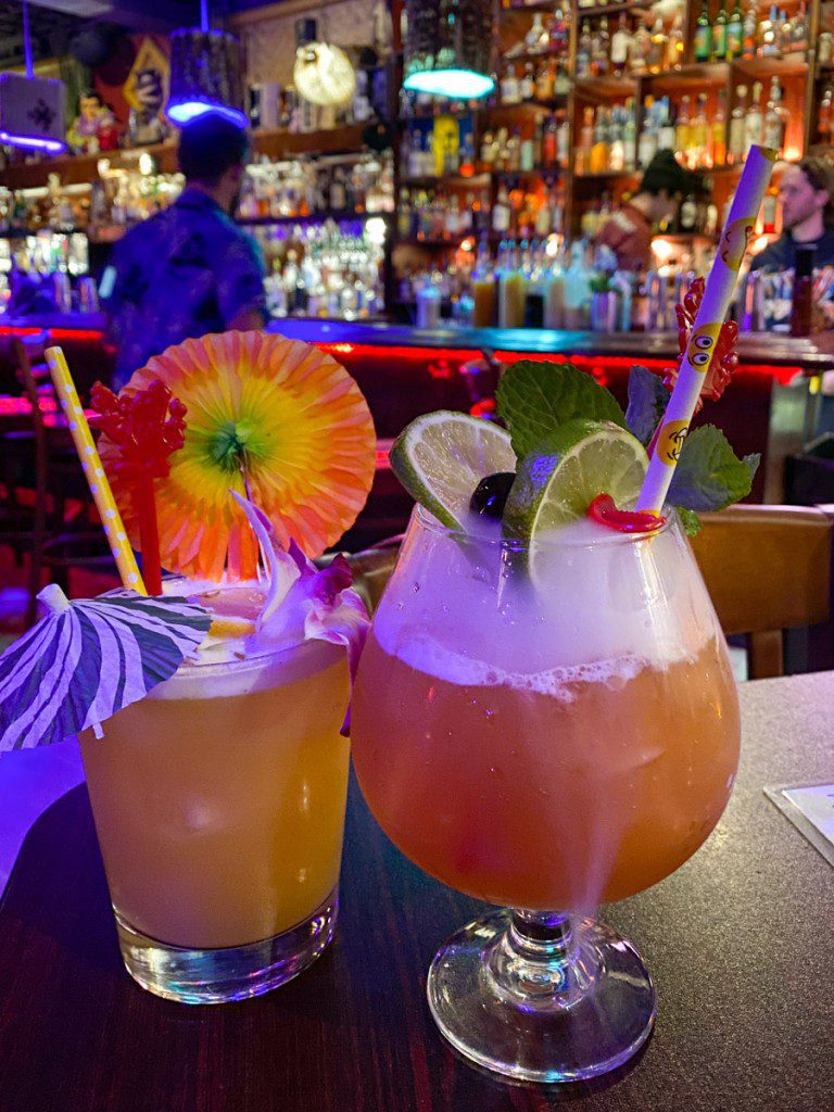 Bebidas en Porco Lounge & Tiki Room