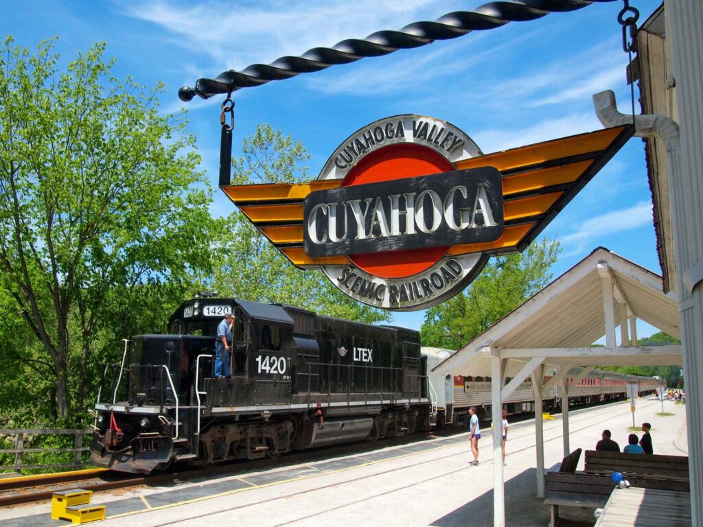 Ferrocarril panorámico del valle de Cuyahoga