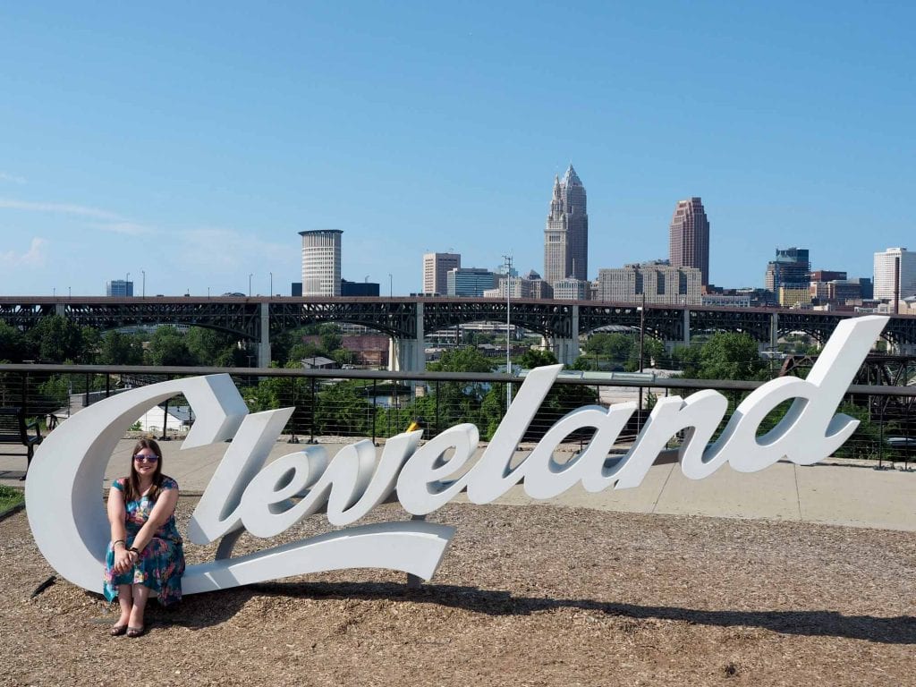 Señal de guión de Cleveland en Tremont