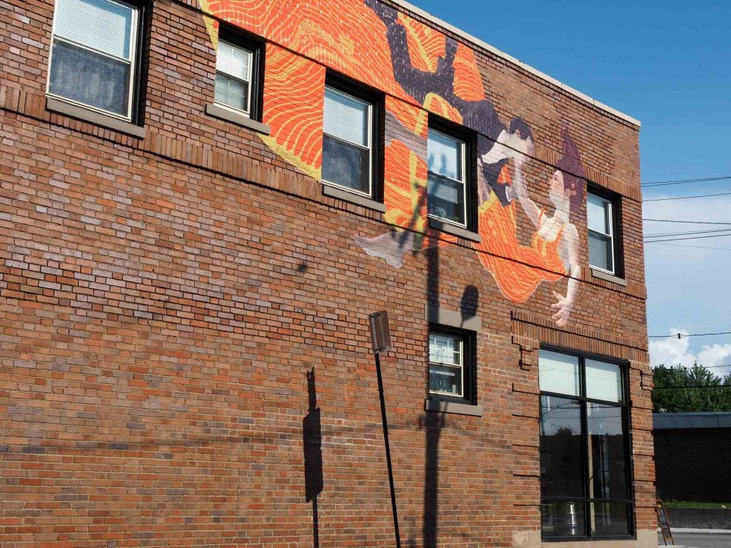 Mural de la plaza Gordon