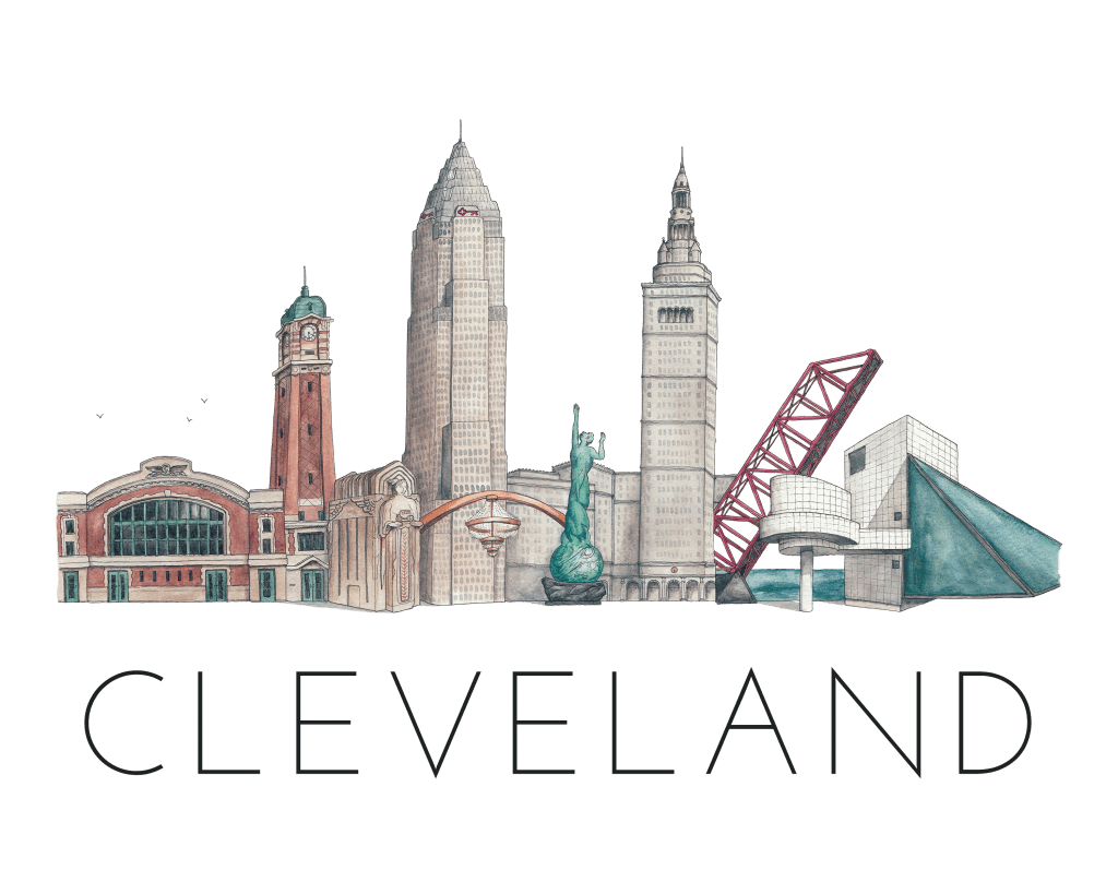 Ilustración del horizonte de cleveland